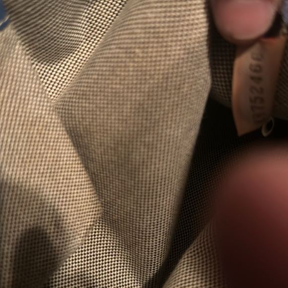 Vintage Dooney & Bourke Pebble Leather Domed Satchel In Blue - Picture 7 of 7